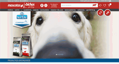 Desktop Screenshot of mascotasbichos.com