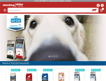 Tablet Screenshot of mascotasbichos.com